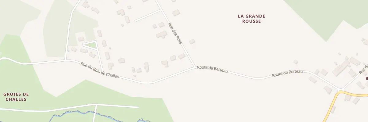 Plan du 5 Lot les Challes à Avy