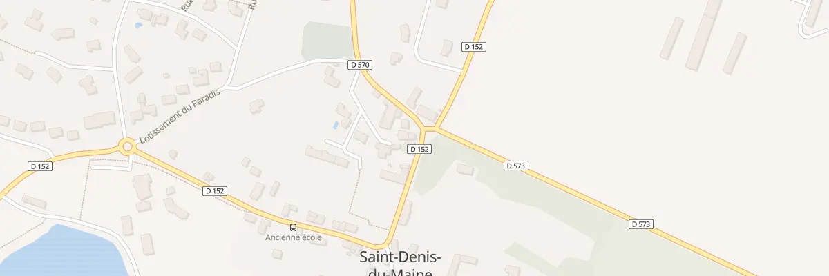 Plan du 5 Rue du Château à Saint-Denis-du-Maine