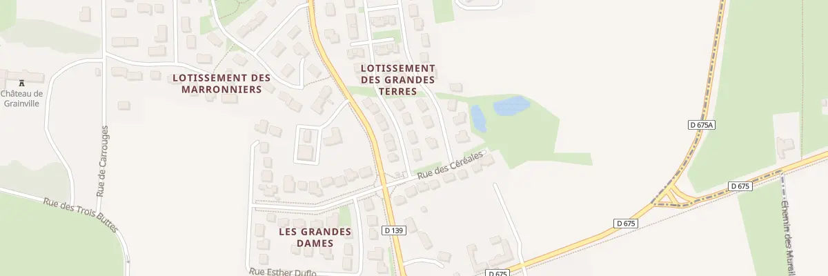 Plan du 4 Rue des Blés à Grainville-sur-Odon