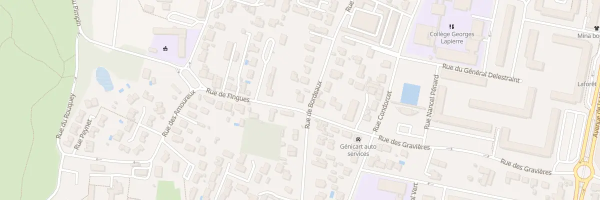 Plan du 30 Rue Fingues à Lormont