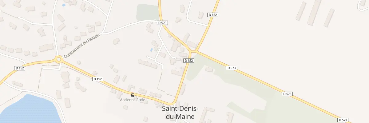 Plan du 3 Rue du Château à Saint-Denis-du-Maine