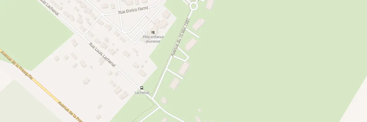 Plan du 7 Av du 10 Mai 1981 à Ambès