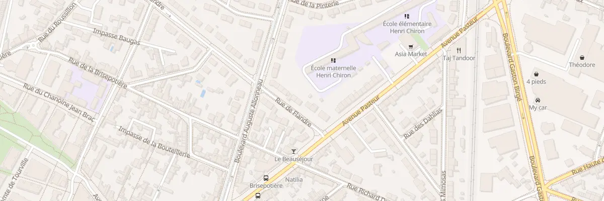 Plan du 45 Rue de Flandre à Angers