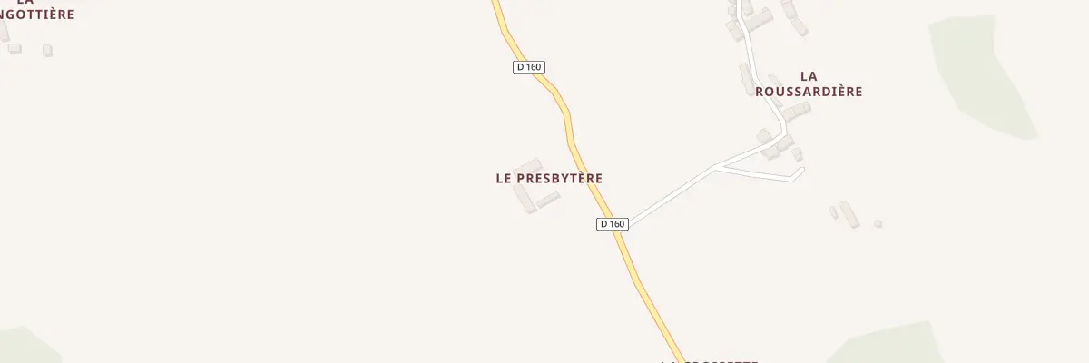 Plan du 1 Le Presbytere à Montreuil-Poulay