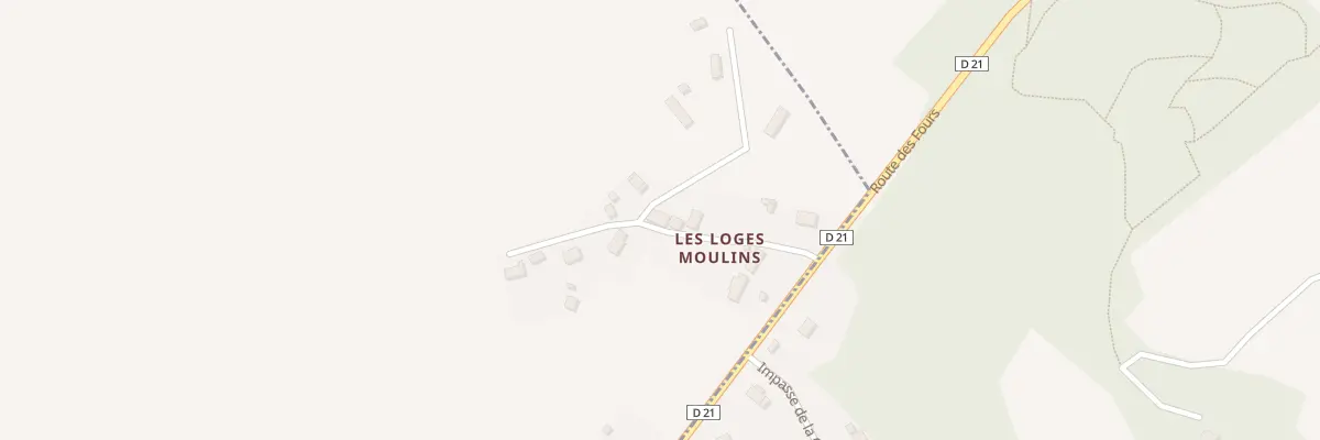 Plan du 6 Les Loges Moulins à Banvou