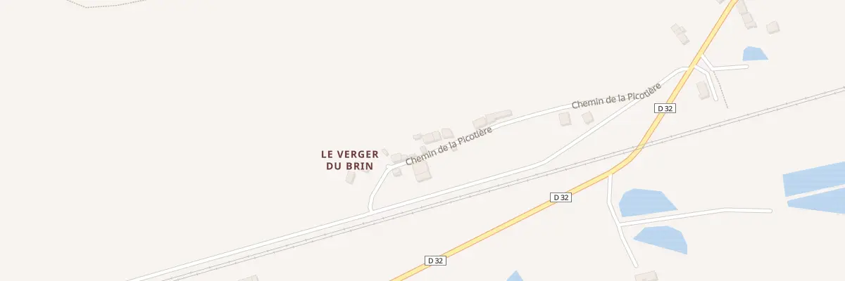 Plan du 310 Che de la Picotière à Brée