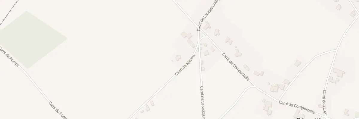 Plan du 10 Rue Cami de Mazou à Géus-d’Arzacq