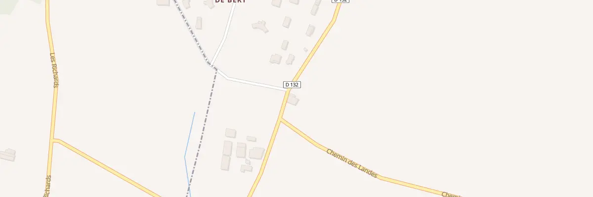 Plan du 23 Chem des Landes à Pugnac