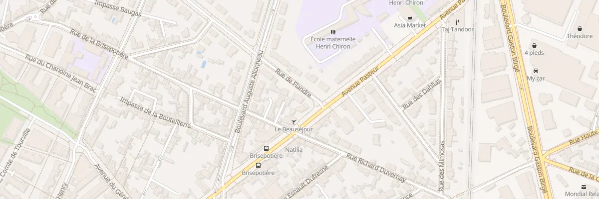 Plan du 38 Rue de Flandre à Angers
