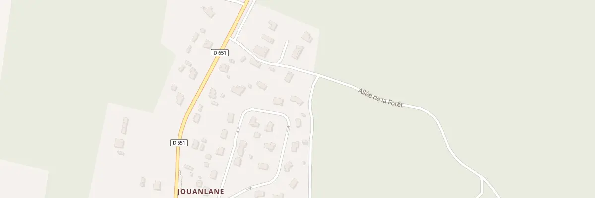 Plan du 300 Rue de l’écureuil à Cère