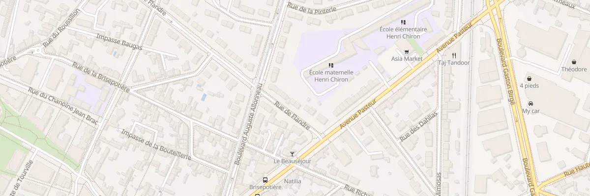 Plan du 43 Rue de Flandre à Angers