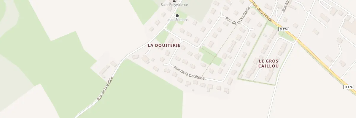Plan du 38 Rue de la Douiterie à Bougy