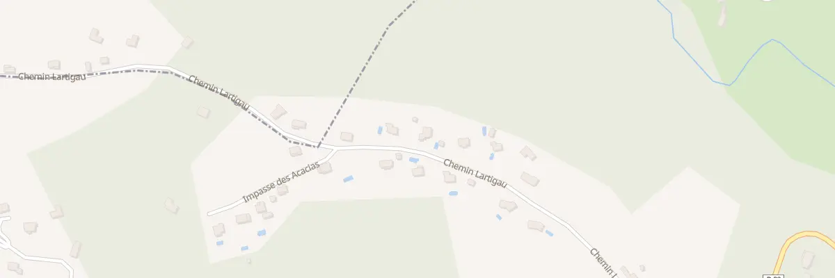 Plan du 5514 Lartigau à Cescau