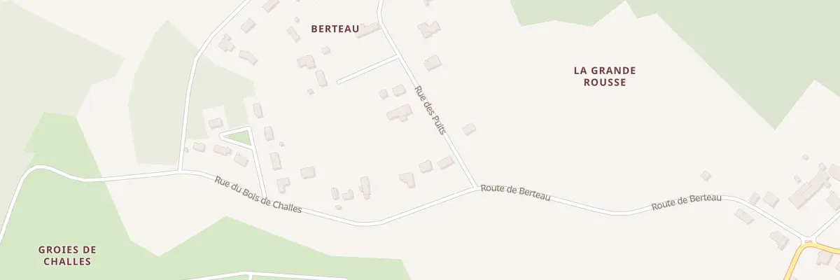 Plan du 1 Lot les Challes à Avy