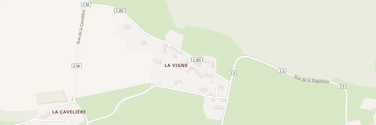 Plan du 5064 La Vigne à Culey-le-Patry