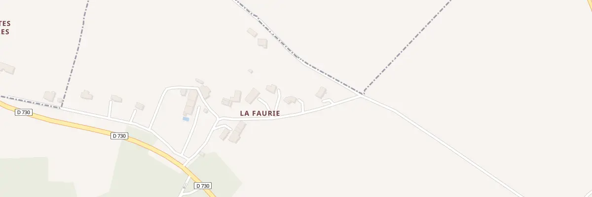 Plan du 5146 La Faurie à Soubran