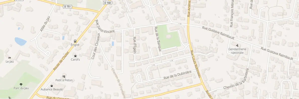 Plan du 22 Rue de l’Ancien Séminaire à Mûrs-Erigné