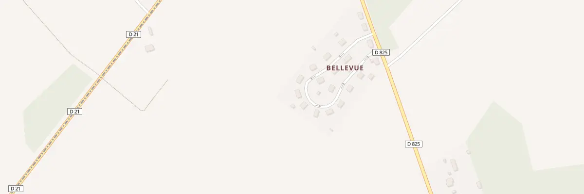 Plan du 9289 Rue de Bellevue à La Ferrière-aux-Étangs