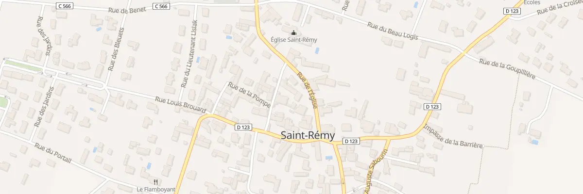 Plan du 4T Rue de la Bergerie à Saint-Rémy