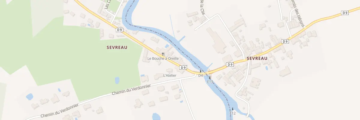 Plan du 14 Av du Marais Poitevin à Magné
