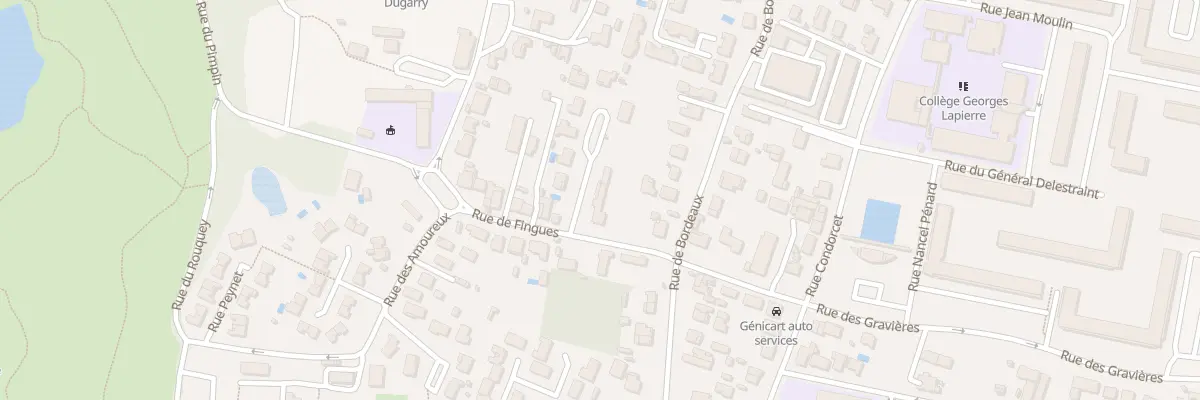 Plan du 24 Rue Fingues à Lormont