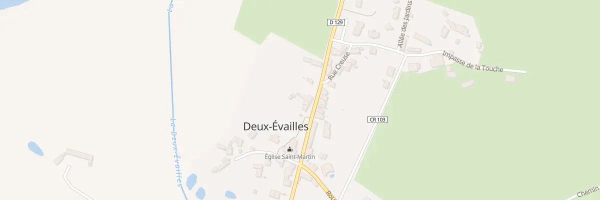 Plan du 3 Rte de Jublains à Montsûrs
