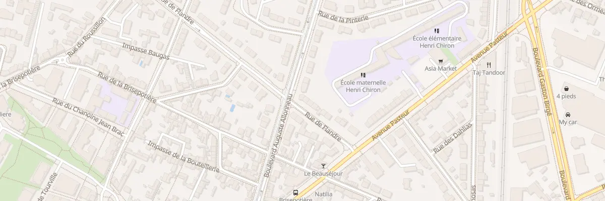 Plan du 37 Rue de Flandre à Angers