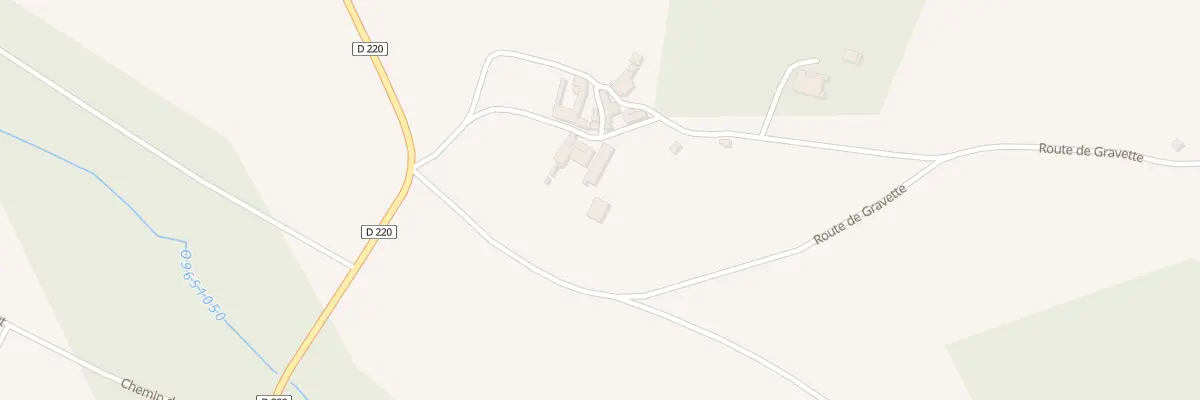 Plan du 369 Gravette à Saint-Morillon