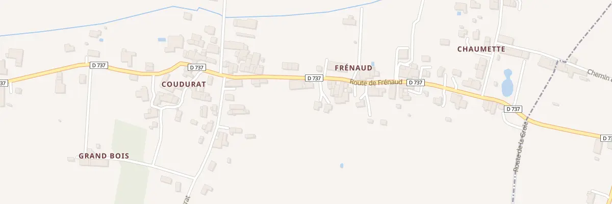 Plan du 314 Frenaud à Saint-Girons-d’Aiguevives