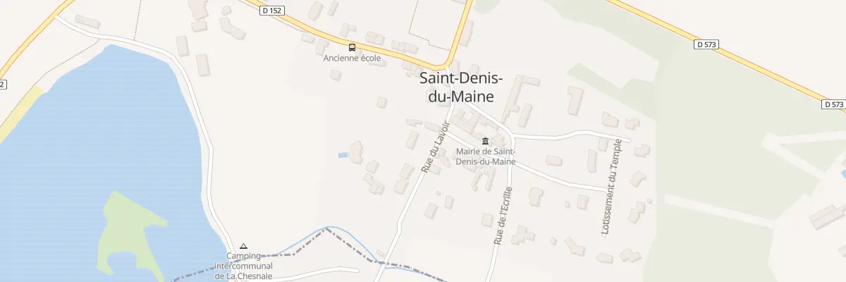 Plan du 10 Rue du Lavoir à Saint-Denis-du-Maine