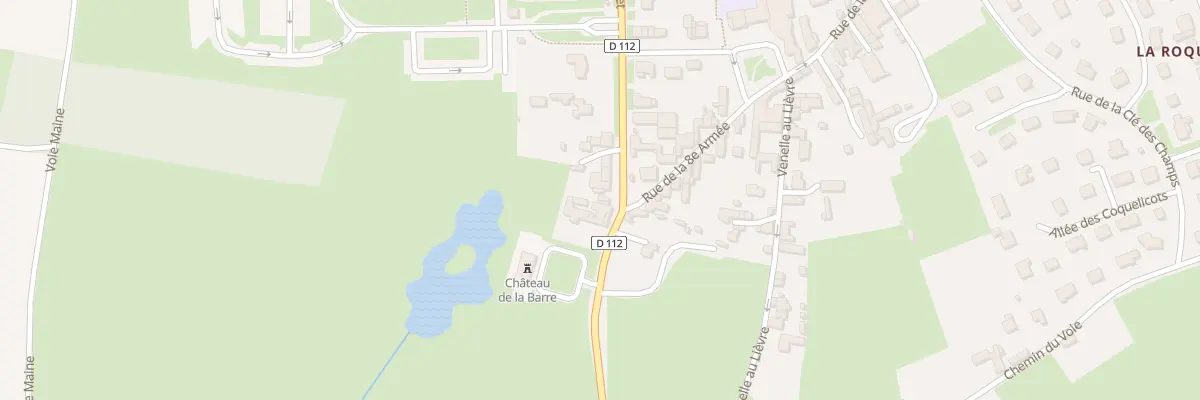 Plan du 2B Rue de la Libération à Ver-sur-Mer