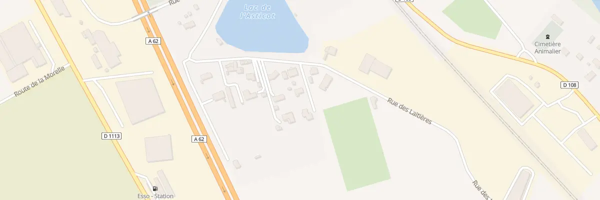 Plan du 421 Rue des Laitières à Cadaujac
