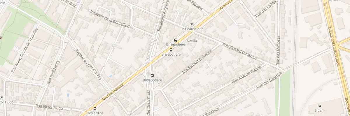 Plan du 230 Av Pasteur à Angers