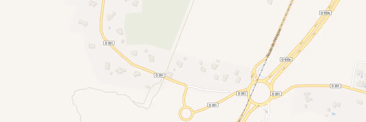 Plan du 2301 Rte de Sitton à Haut-Mauco
