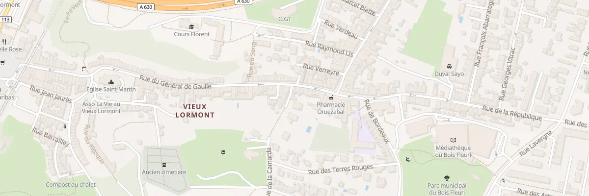 Plan du 4 Che de la Camarde à Lormont