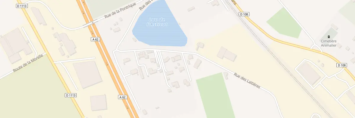 Plan du 405 Rue des Laitières à Cadaujac