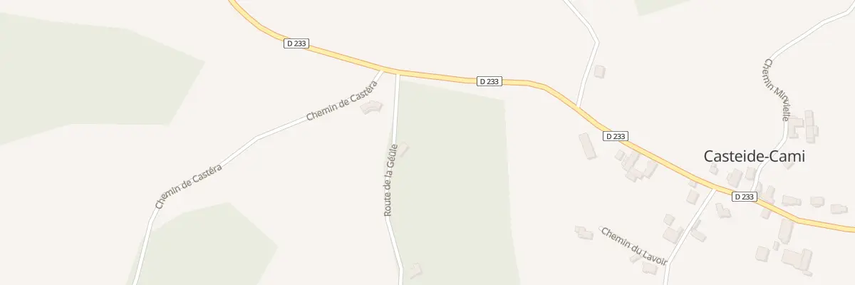 Plan du 47 Rte de la Geüle à Casteide-Cami