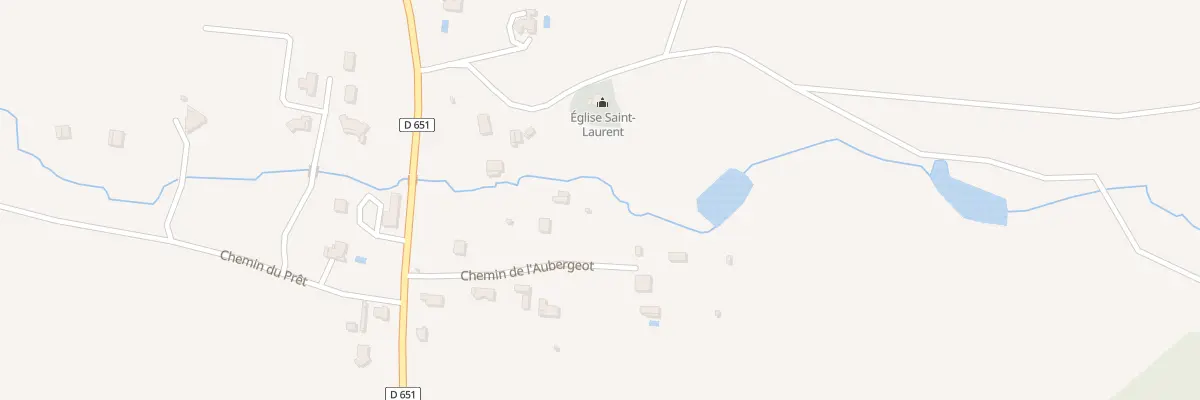 Plan du 185 Che de l’Aubergot à Uchacq-et-Parentis