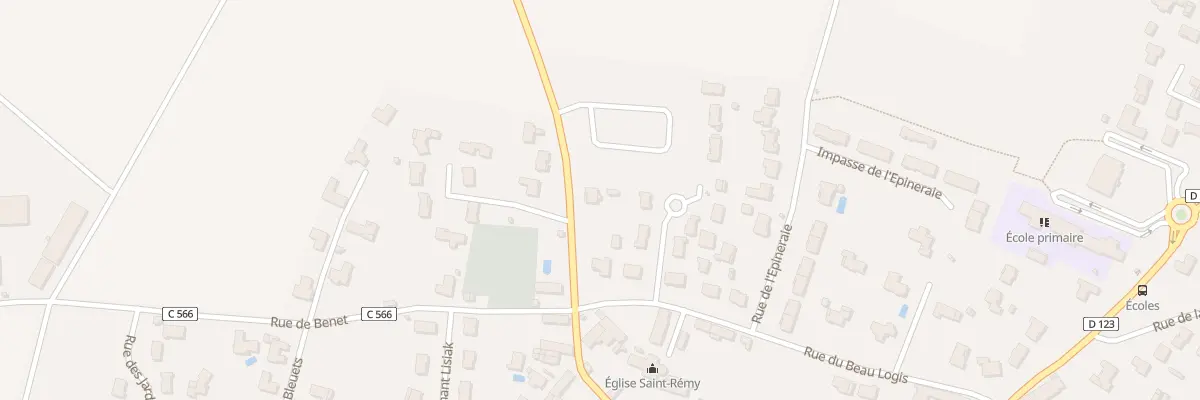 Plan du 6 Rue de Villiers à Saint-Rémy