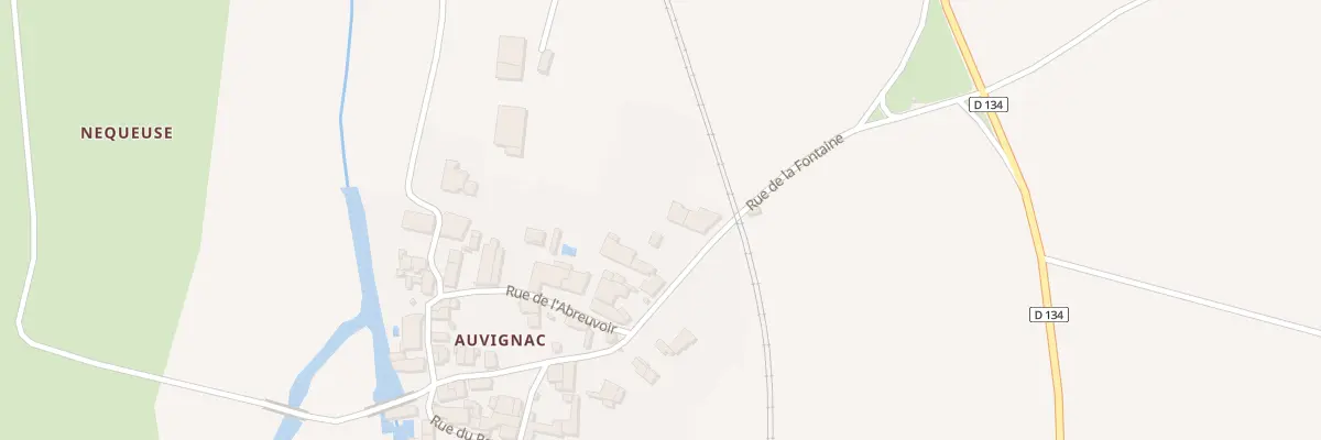 Plan du 4 Rue de la Fontaine à Montils