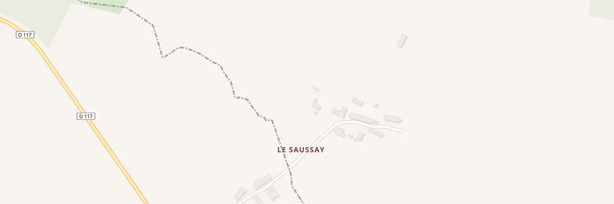 Plan du 5 Le Saussay à Rennes-en-Grenouilles