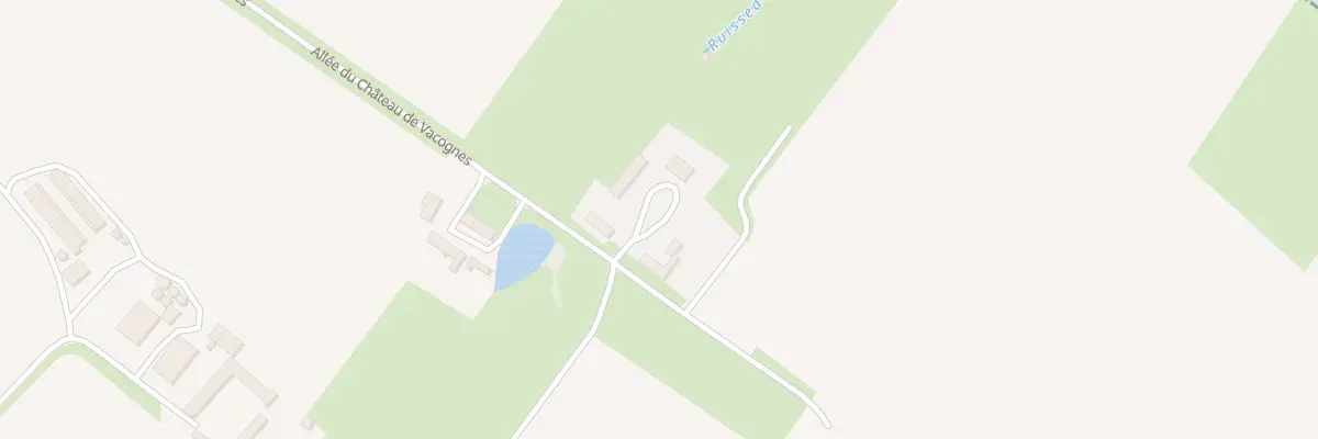 Plan du 3 Le Chateau à Vacognes-Neuilly