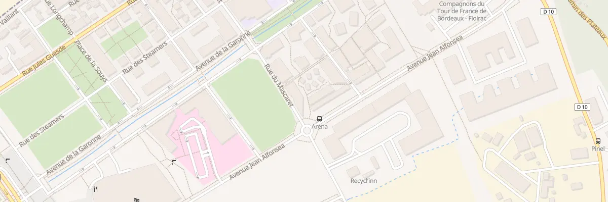 Plan du 5 Rue de la Lamproie à Floirac
