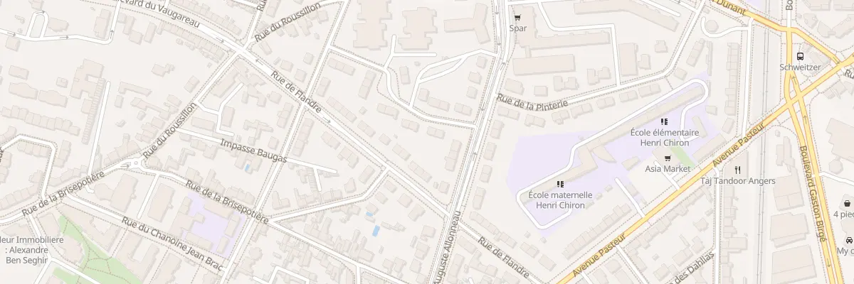 Plan du 20 Rue d’Ile de France à Angers