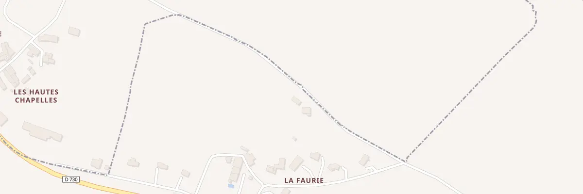 Plan du 5155 La Faurie à Soubran
