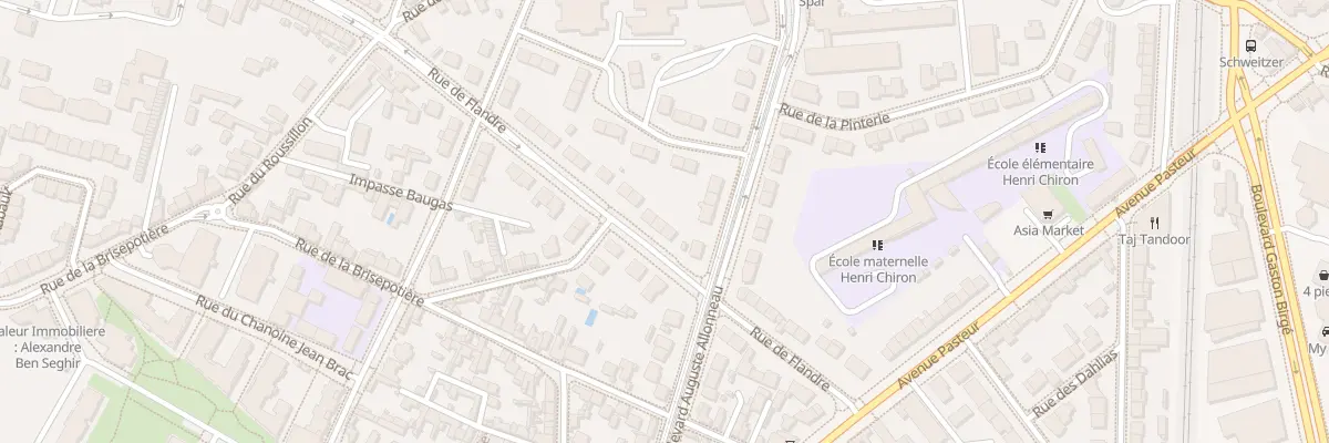 Plan du 31 Rue de Flandre à Angers