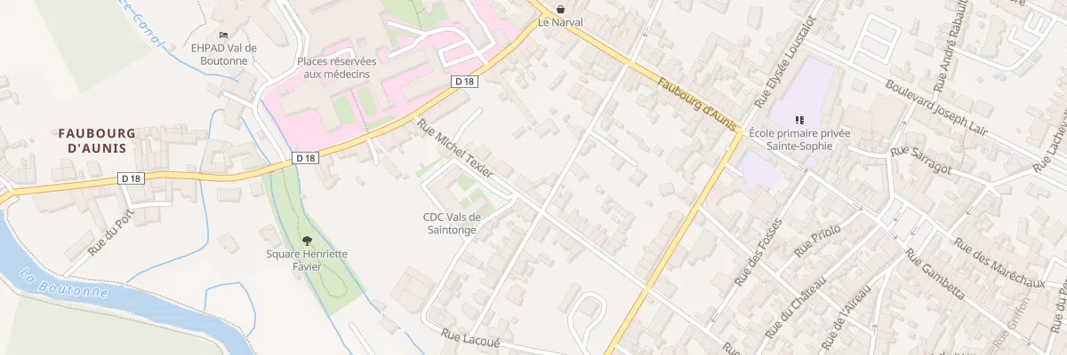 Plan du 60 Rue Michel Texier à Saint-Jean-d’Angély