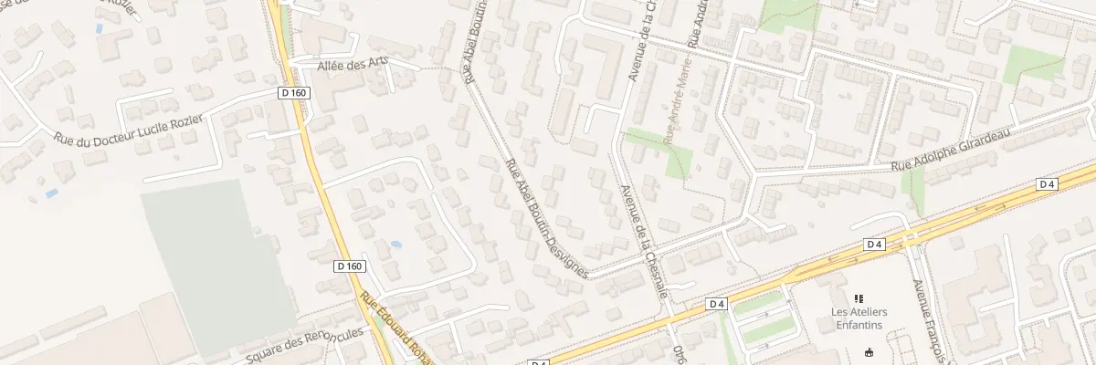 Plan du 14 Rue Abel Boutin-Desvignes aux Ponts-de-Cé