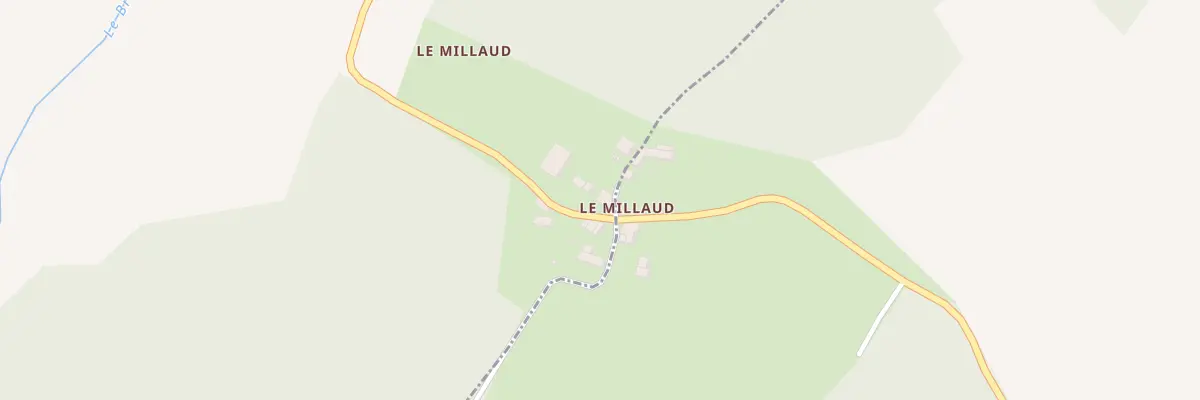 Plan du 5316 Le Millaud à Saint-Hilaire-de-Villefranche