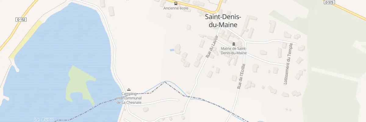 Plan du 16 Rue du Lavoir à Saint-Denis-du-Maine